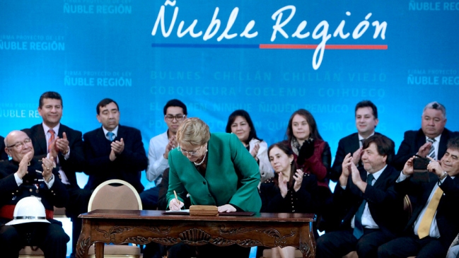 Gobierno pretende dejar instalada la nueva Región de Ñuble antes de terminar su periodo