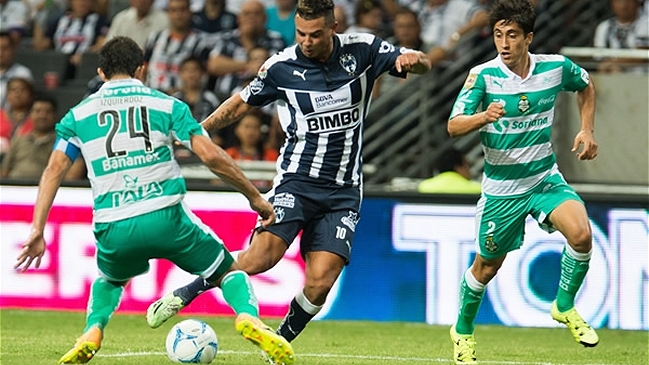 Bryan Rabello sumó minutos en igualdad entre Santos y Monterrey