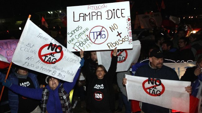 Gobierno replicó a protesta 