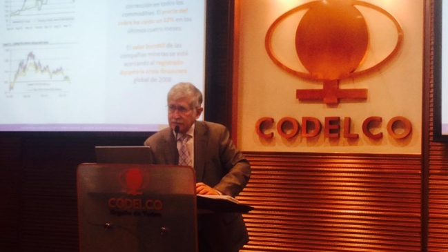 Codelco: Cada centavo que cae el cobre son 36 millones de dólares menos de excedentes