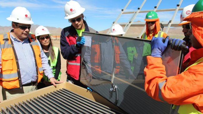 Ministro visitó futuro parque fotovoltaico más grande de Latinoamérica