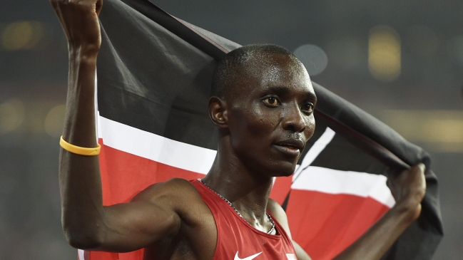 Asbel Kiprop consigue la triple corona en los 1.500 metros en el Mundial de Atletismo