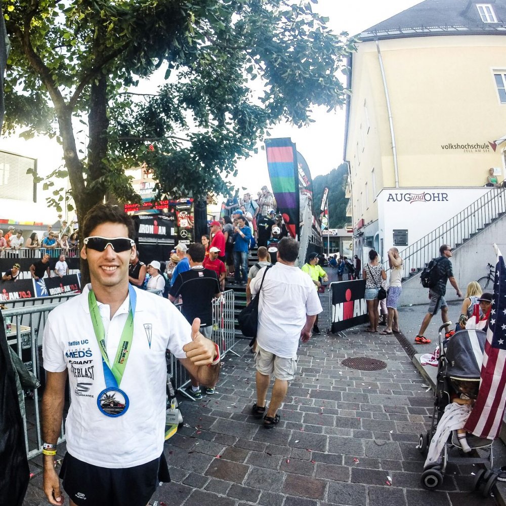 José Pablo Salazar realizó una contundente participación en el Mundial 70.4 en Austria