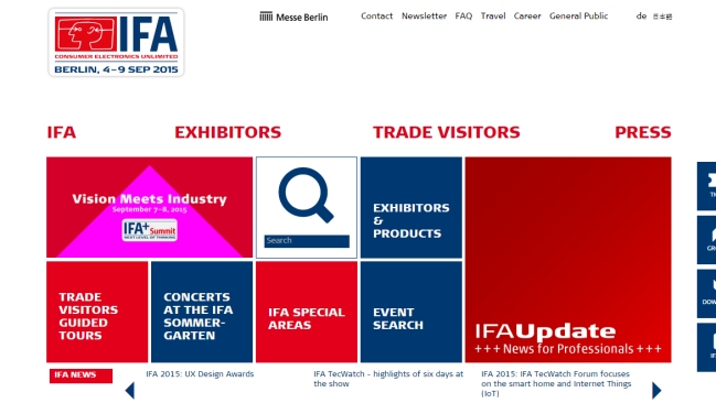 Relojes y teléfonos inteligentes reinarán en la feria IFA de Berlín