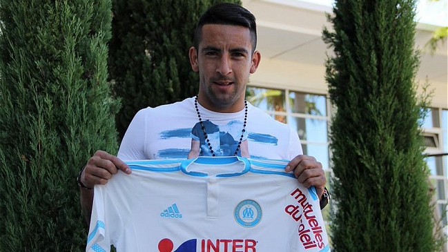 Olympique Marsella anunció incorporación de Mauricio Isla