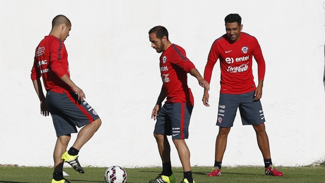 La selección chilena prepara su amistoso ante Paraguay