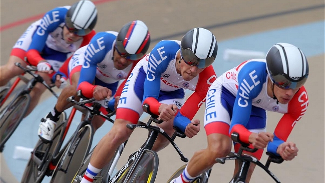 Chile alcanzó bronce en persecución por equipos del Panamericano de Ciclismo