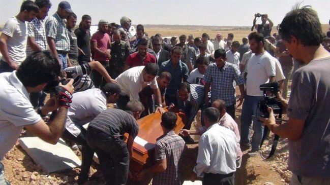 Este viernes enterraron al niño sirio-kurdo que murió en el Mar Egeo