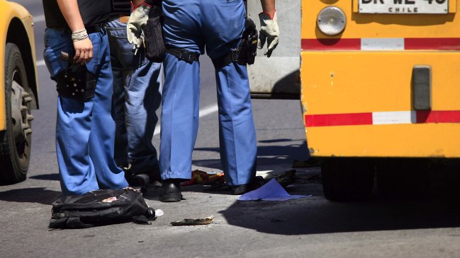 Siete encapuchados intentaron asaltar camión de valores en La Araucanía