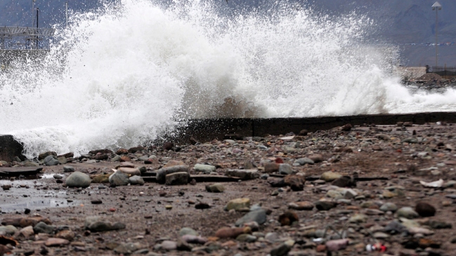 Armada alertó de marejadas en la Región de Valparaíso
