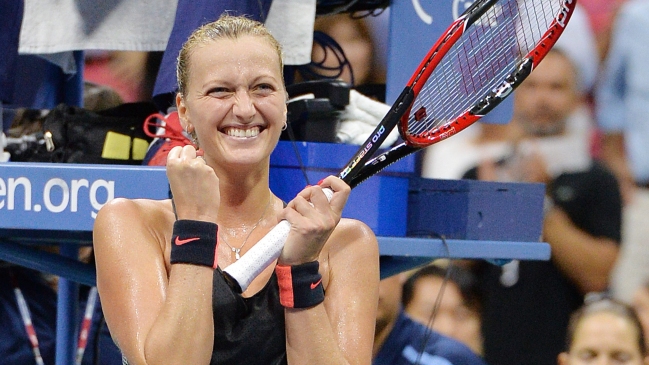 Petra Kvitova completó cuadro de cuartos de final en el US Open