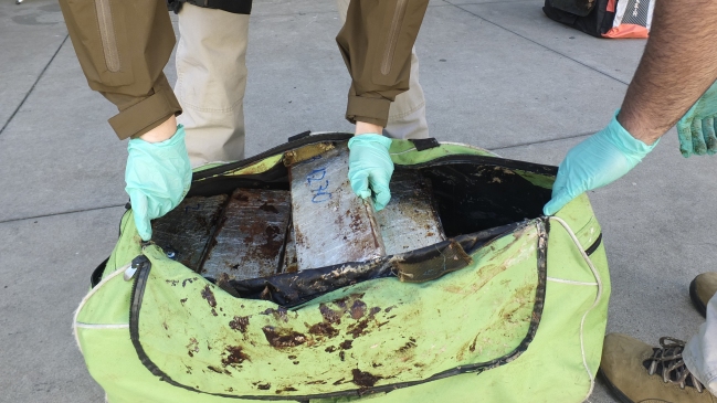 PDI decomisó marihuana prensada avaluada en más de 1.000 millones de pesos