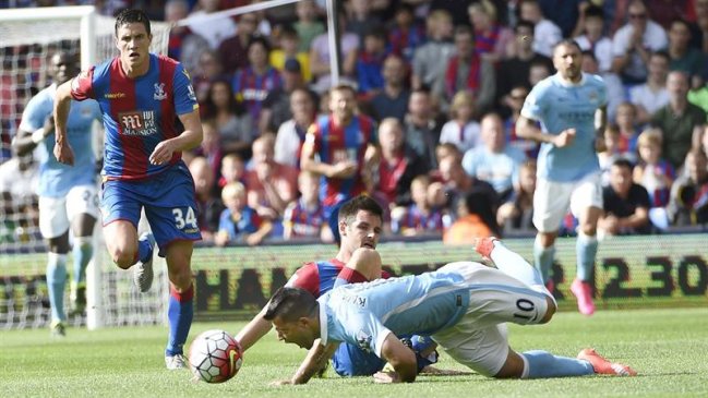 Manchester City mantuvo el liderato tras agónico triunfo sobre Crystal Palace