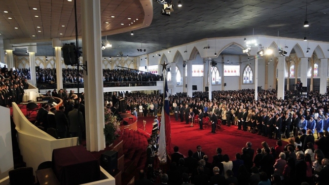 Presidenta Bachelet participó de Te Deum Evangélico