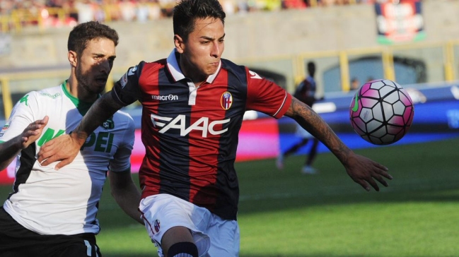 Erick Pulgar sumó minutos en frustrante derrota de Bologna