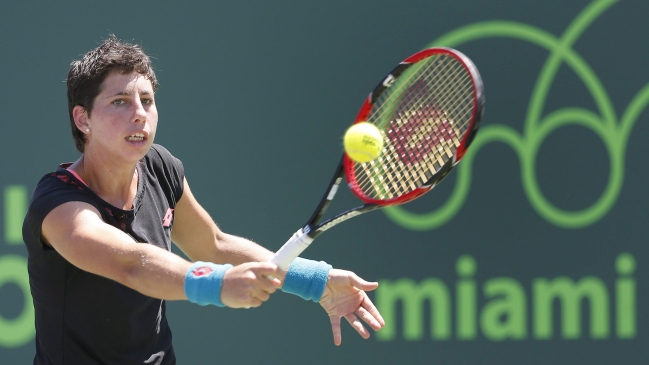 Carla Suárez volvió a perder en primera ronda en la WTA