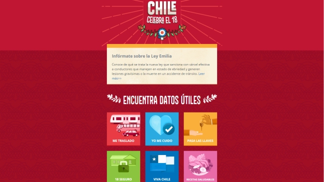 Gobierno lanzó aplicación para este 18