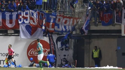 La tensión que se vivió tras accidente de hinchas de la U en La Florida