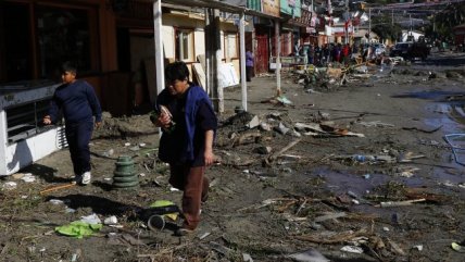 Alcalde de Los Vilos denunció robos a viviendas en medio del tsunami