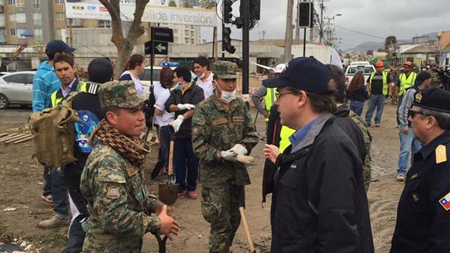 MOP fijó avances de limpieza en un 25 por ciento en zonas afectadas por terremoto
