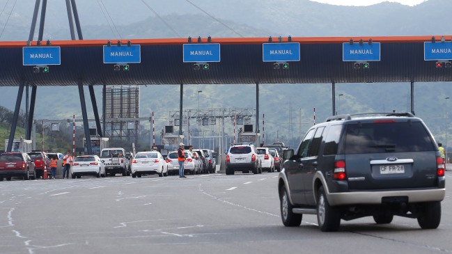 MOP reportó menor salida de vehículos durante estas Fiestas Patrias