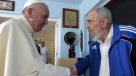 Papa Francisco visitó a Fidel Castro en su domicilio de La Habana