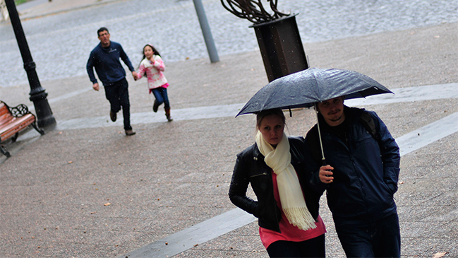 Meteorología pronosticó precipitaciones para la zona central