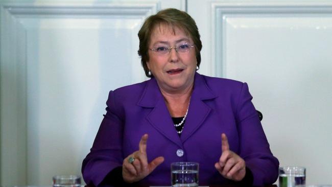 Bachelet viaja a Nueva York para asistir a la Asamblea General de la ONU