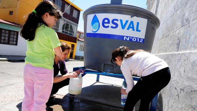 Autoridades modificaron horario del corte de agua de este fin de semana en Valparaíso