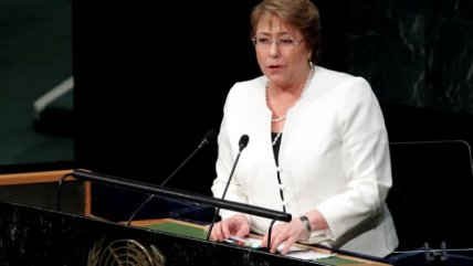  Bachelet: Agenda de desarrollo no parte de cero  