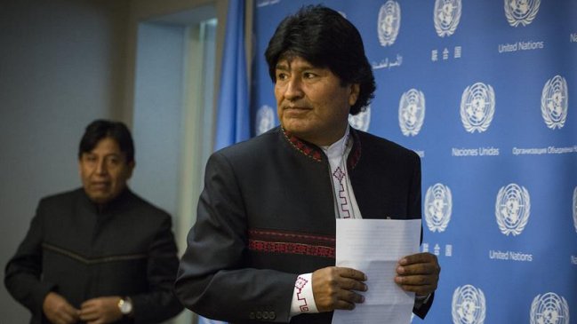 Oposición boliviana anunció campaña para evitar que Morales vuelva a postularse en 2019