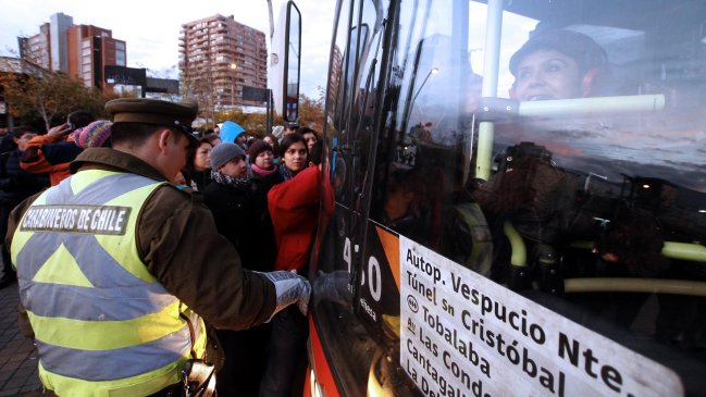 Transantiago entregó plan de contingencia ante huelga de trabajadores de Express
