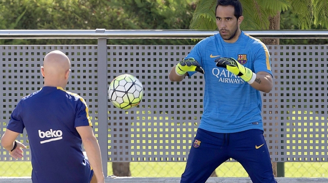 Luis Enrique anunció que Claudio Bravo ya 