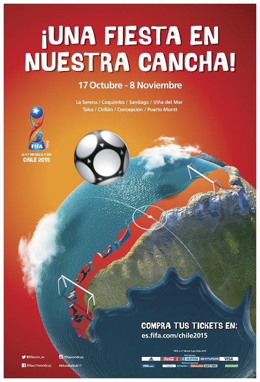El Mundial sub 17 de Chile ya tiene afiche