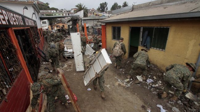 Gobierno instaló primeras viviendas de emergencia en Canela