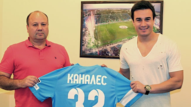 Nicolás Canales fue presentado en club ruso Krylia Sovetov