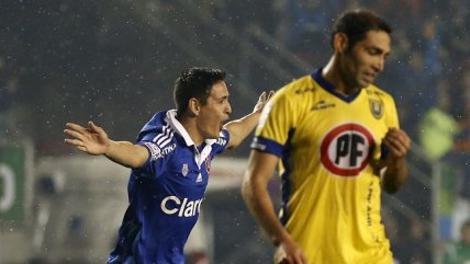 Matías Rodríguez clavó la segunda cifra de U. de Chile sobre U. de Concepción