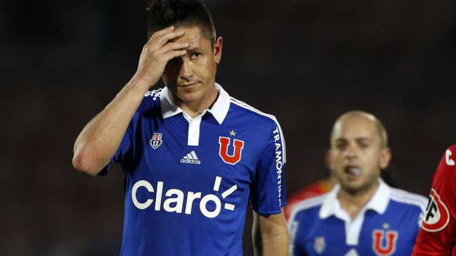 Gustavo Canales se lesionó y arriesga perderse el clásico con Colo Colo