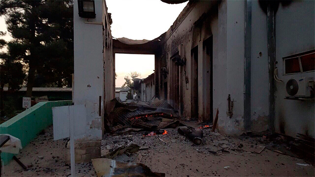 MSF pidió que comisión internacional investigue ataque contra hospital