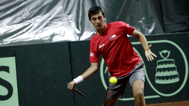 Tomás Barrios avanzó por primera vez a cuartos de final en un Futuro con sólo 17 años