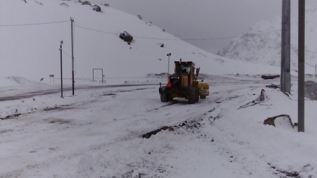 Paso fronterizo Los Libertadores fue cerrado por clima desfavorable
