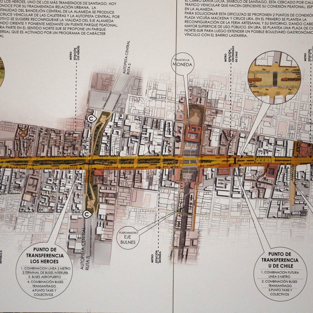 Intendente Orrego anunció remodelación de eje Alameda-Providencia para 2017