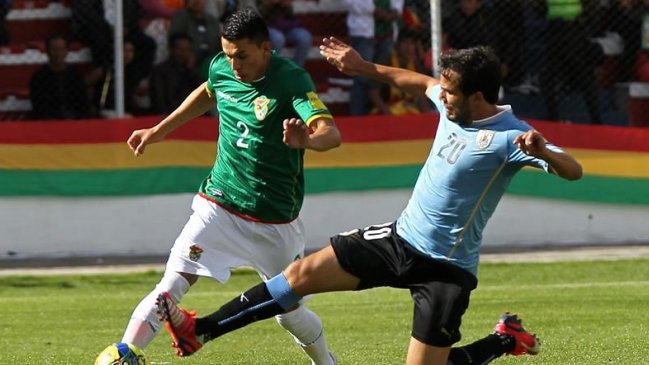 Uruguay conquistó tres puntos en su visita a Bolivia en La Paz
