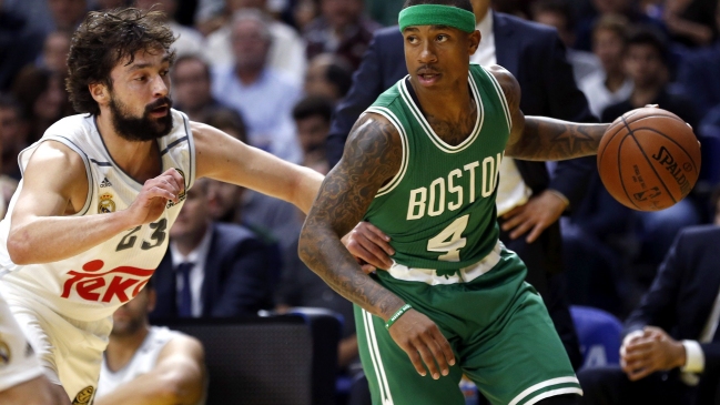 Boston Celtics también venció a Real Madrid en su gira europea