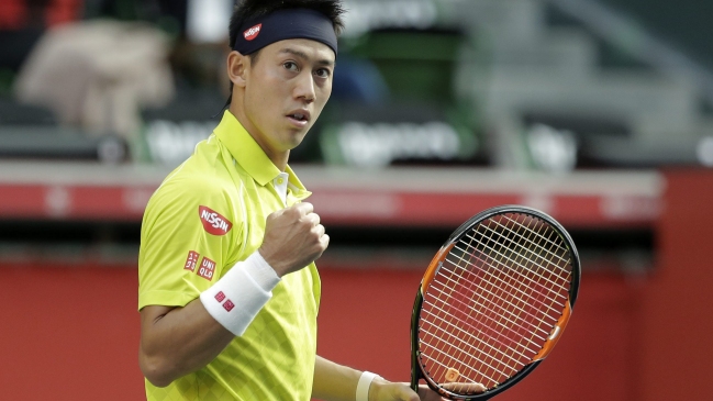 Kei Nishikori se desquitó ante Marin Cilic en Tokio