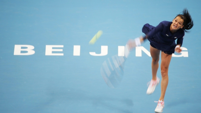 Garbiñe Muguruza y Timea Bacsinszki lograron avanzar a la final en China