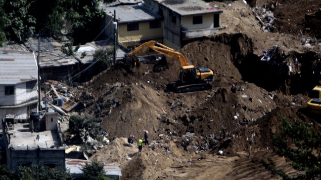 A 263 aumentó la cifra de muertos por alud en Guatemala