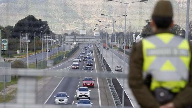 Más de 125 mil vehículos ya han salido de la capital en este fin de semana largo