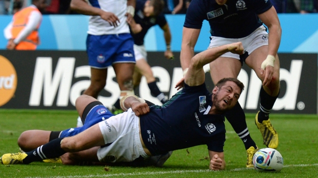 Escocia concretó su pase a cuartos de final a costa de Samoa
