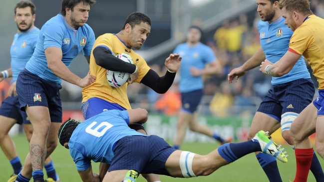 Italia derrotó a Rumania y aseguró su presencia en el próximo Mundial de Rugby